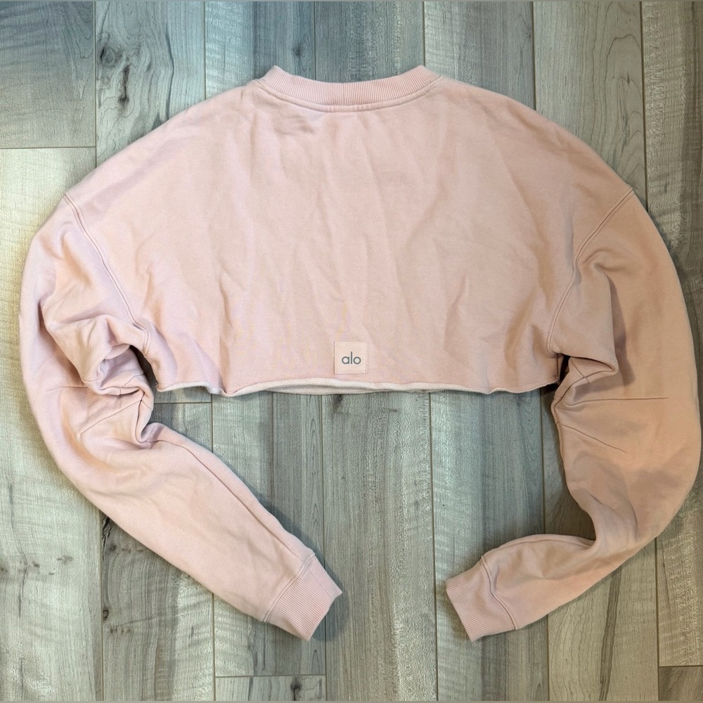 ALO Cropped Pullover - Picture 3 of 5